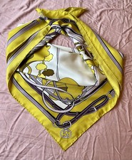 Gucci Silk Scarf 90 Cm Never