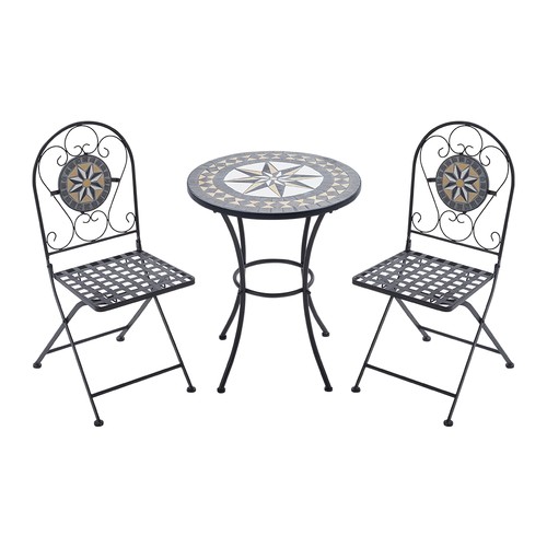 Mosaic bistro set garden table - bistro,