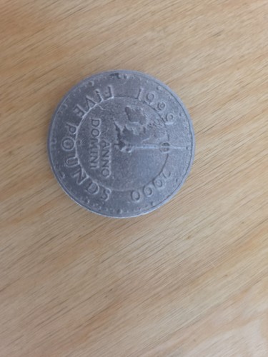 Pound coins - 5,