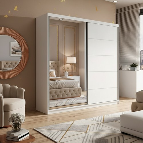 Vista 150cm white matt - 05,