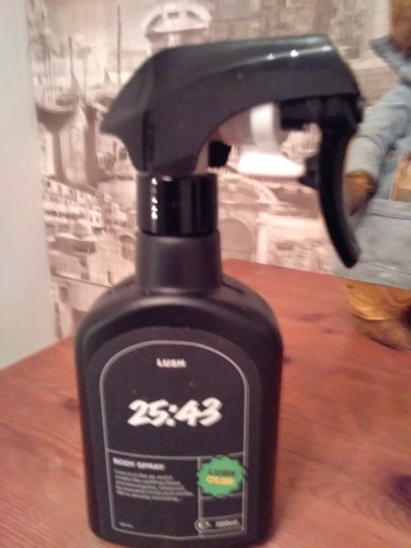 Lush body spray - 25:43, body.