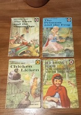 Ladybird books - Well Loved Tales Series 606D x 4 books- RARE