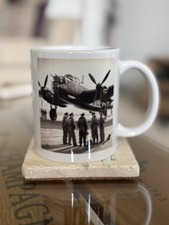 WW2 RAF Lancaster Bomber With