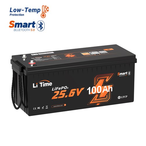 Litime 24v 100ah bluetooth - 100ah, 5.0