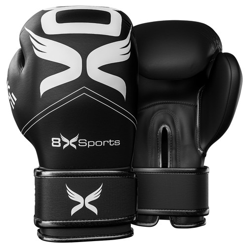 8xsports leather boxing gloves - leather,