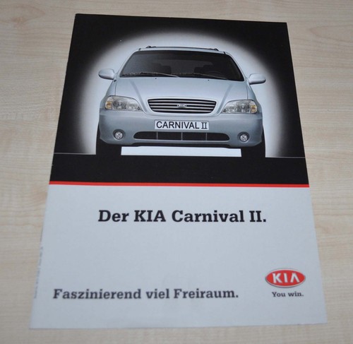 Kia carnival sales brochure - ii,