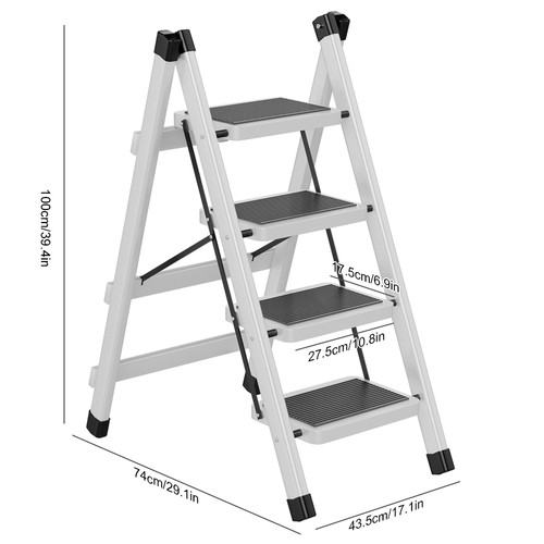 Portable step ladder - step,
