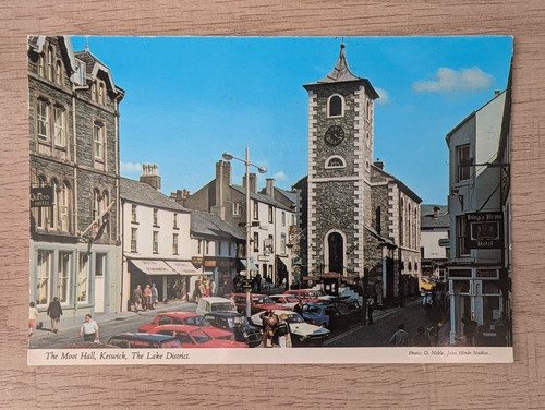 Vintage postcard moot - vintage,
