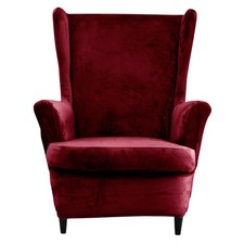 Stretch Wing Chair Covers Modern Armchair Wingback Slipcover Elastic Protector