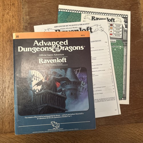 Advanced dungeons and dragons - advanced,