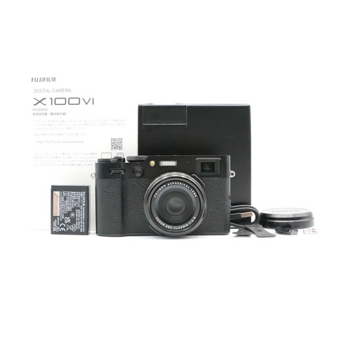 Fujifilm fuji x100vi black - x100vi,