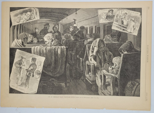 Westward bound immigrant train - bound,
