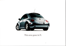 Vintage Postcard Volkswagen Turbo Ad Drivers Wanted Minimalist Design 1999