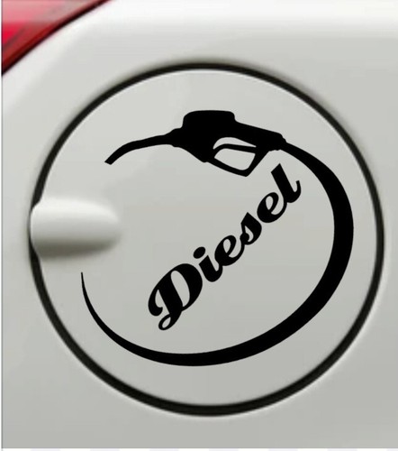 Diesel fuel only stickers - diesel,