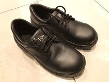ESKI - Style WF 106 - Black Work Boots - PU Steel Toe Cap - Size UK 9 / EU 43.