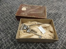 Oster Style D Vintage Manual Hair Clippers No. 0000 Made Racine Wisconsin USA 