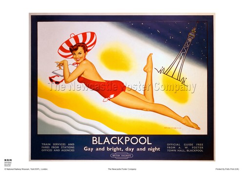 Blackpool lancashire vintage - blackpool,