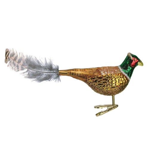 Old world christmas - christmas, pheasant