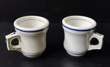 2 Brulot Faience Longwy Moselle XIX