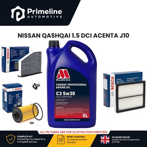 Service kit for nissan - nissan, qashqai