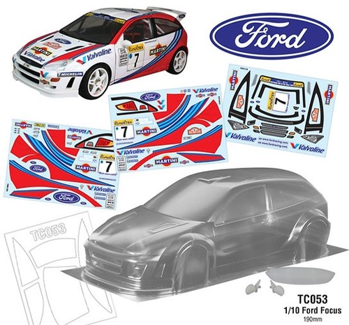 Car body shell rally - 1/10,