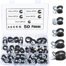 50 Pcs Carbon Steel Rubber