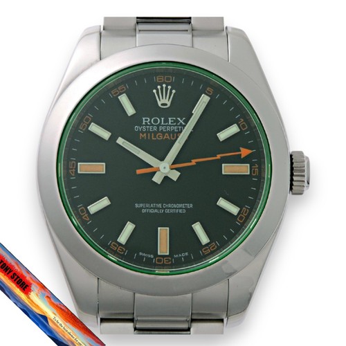 Rolex milgauss 116400gv - 116400gv, 40mm