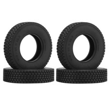 4Pcs 20mm Hard Rubber Tire for