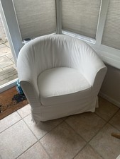 IKEA Tullsta Chair with Blekinge White Cover