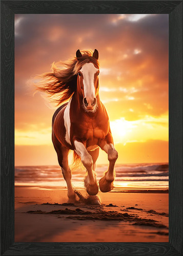 Clydesdale horse beach - clydesdale,