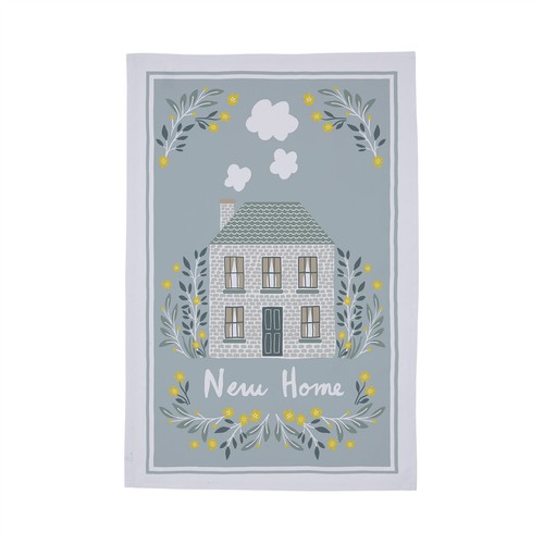 Cotton tea towel ulster - cotton,