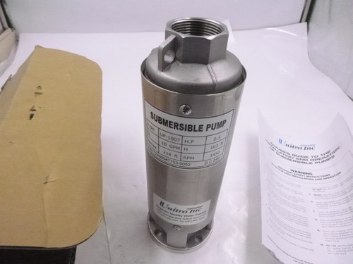 Unitra submersible pump - unitra, 4"