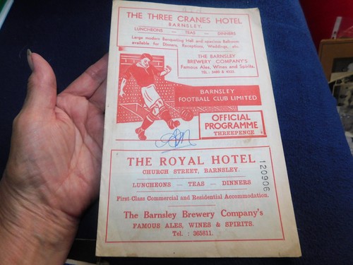 Vintage football programme - football,