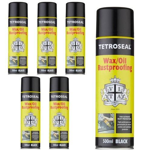 Tetroseal wax oil - wax, black