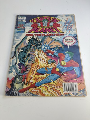 Captain planet comic no4 nov - planet,