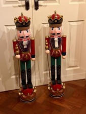 Nutcracker Pair Large Wooden