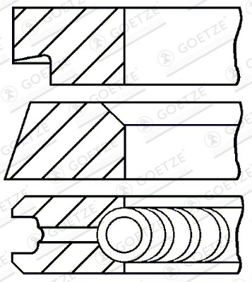 145400 goetze engine - 08-145400-00,