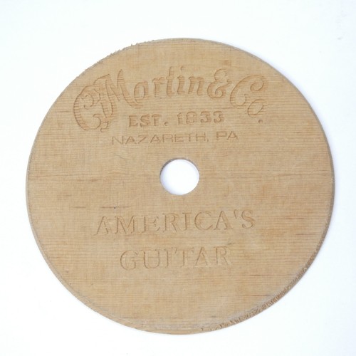 Martin guitar coaster wooden - martin,