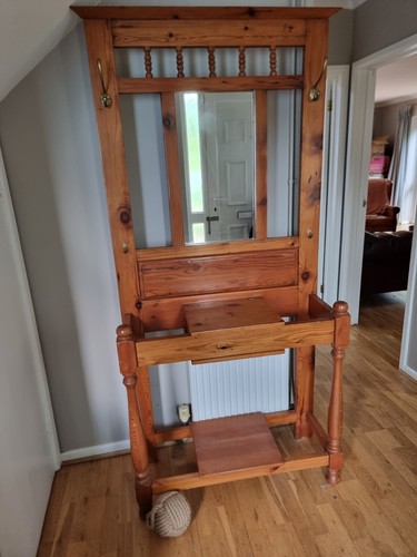 Vintage coat hat stand - vintage, hallway