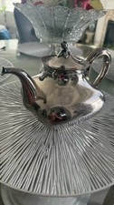 STERLING SILVER TEAPOT WITH