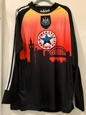 Newcastle United FC 96 97 SRNICEK 1 Goalkeeper Shirt Jersey XL 90s Retro Geordie