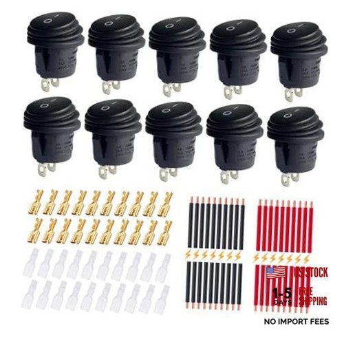 Off waterproof round rocker - waterproof,