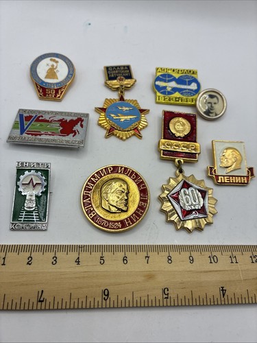 Vintage soviet pin - soviet,
