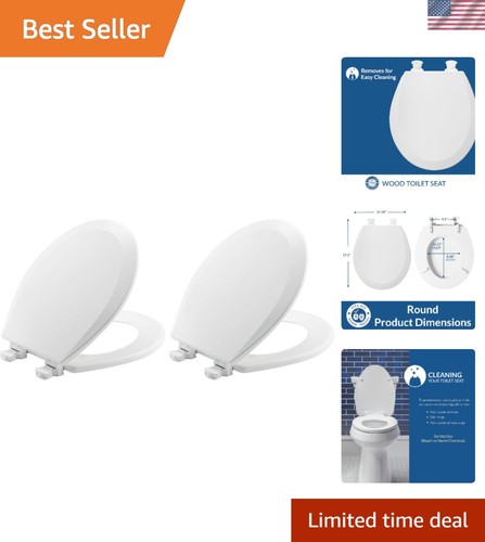 Elegant cotton white round - white,