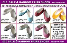 SALE £16 = 4 PAIRS SHOES
