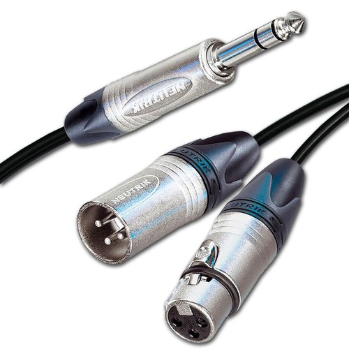 Xlr insert cable - tip, send
