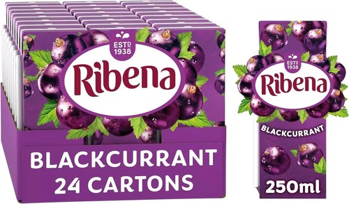 Ribena blackcurrant juice - ribena,