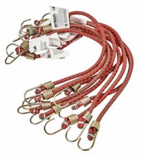 10pc 10" Mini Bungee Cords