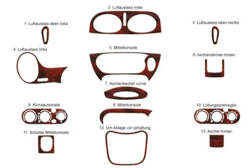 Wood look dash kits - dash, kit