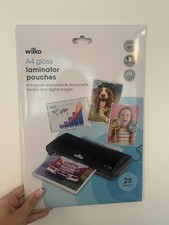 A4 Gloss Laminating Pouches X21